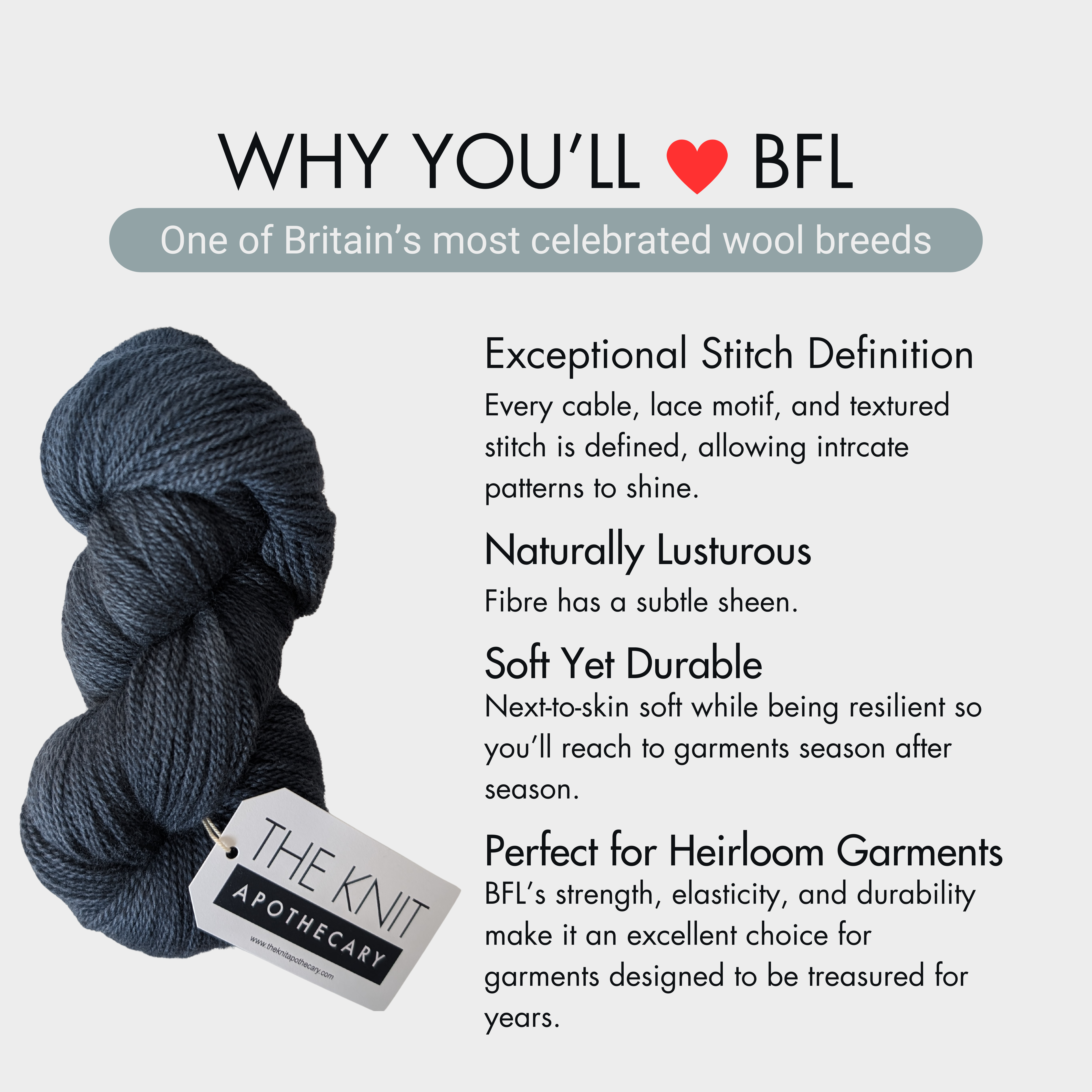 Bluefaced Leicester - DK Weight