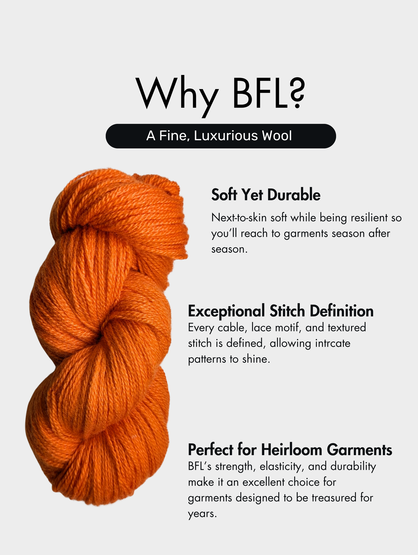 Bluefaced Leicester - Fingering Weight